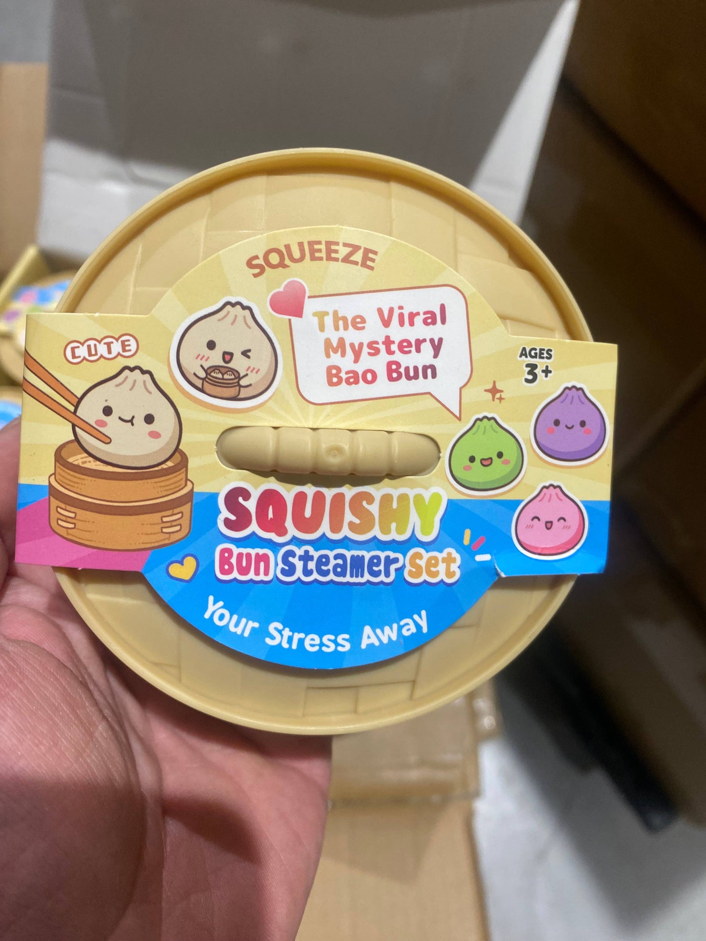 Surprise Squishy Glitter Dumpling