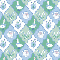 Girls Bamboo Loungewear - Frosted Christmas: 8