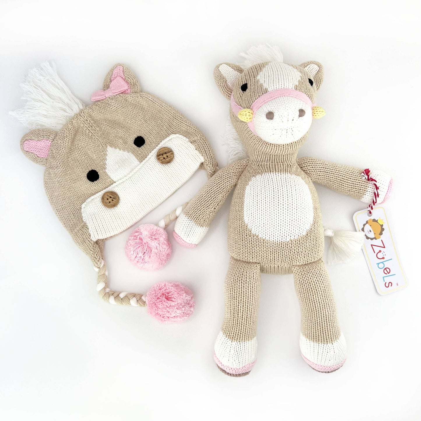 Josie the Pony Knit Doll: 14" Plush