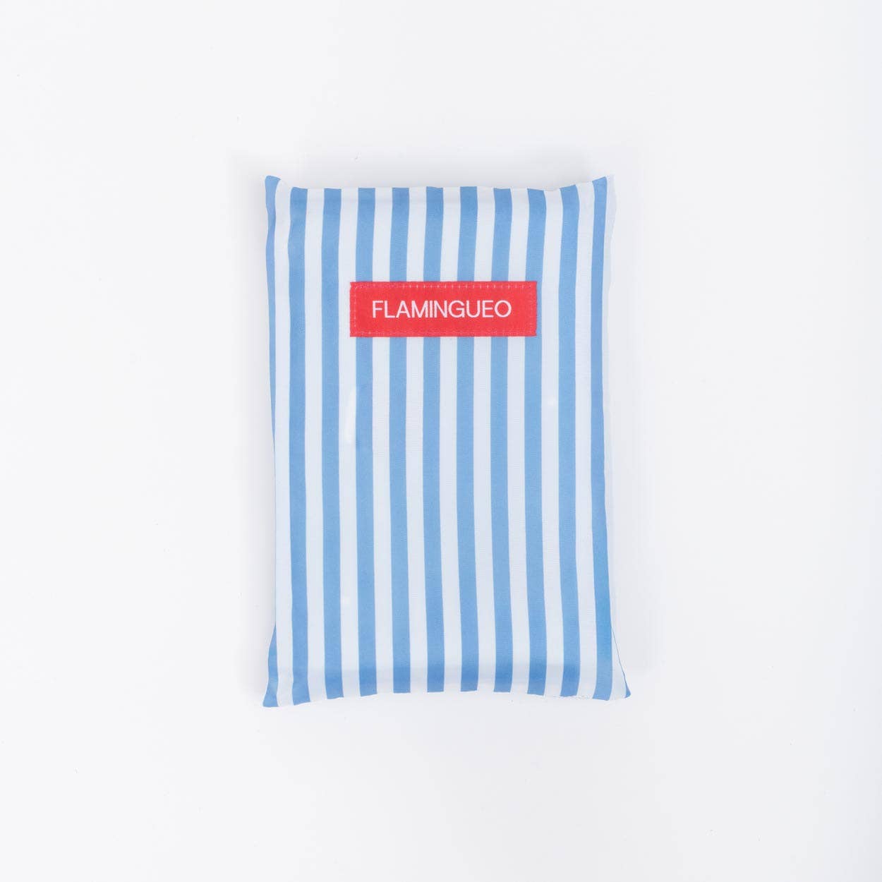 Blue children's hooded microfiber towel