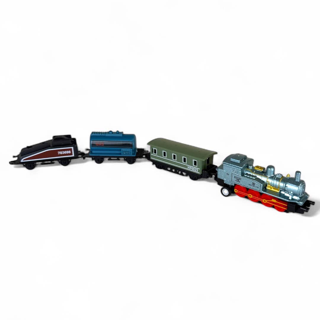 Retro Classic Pull Back Train Set