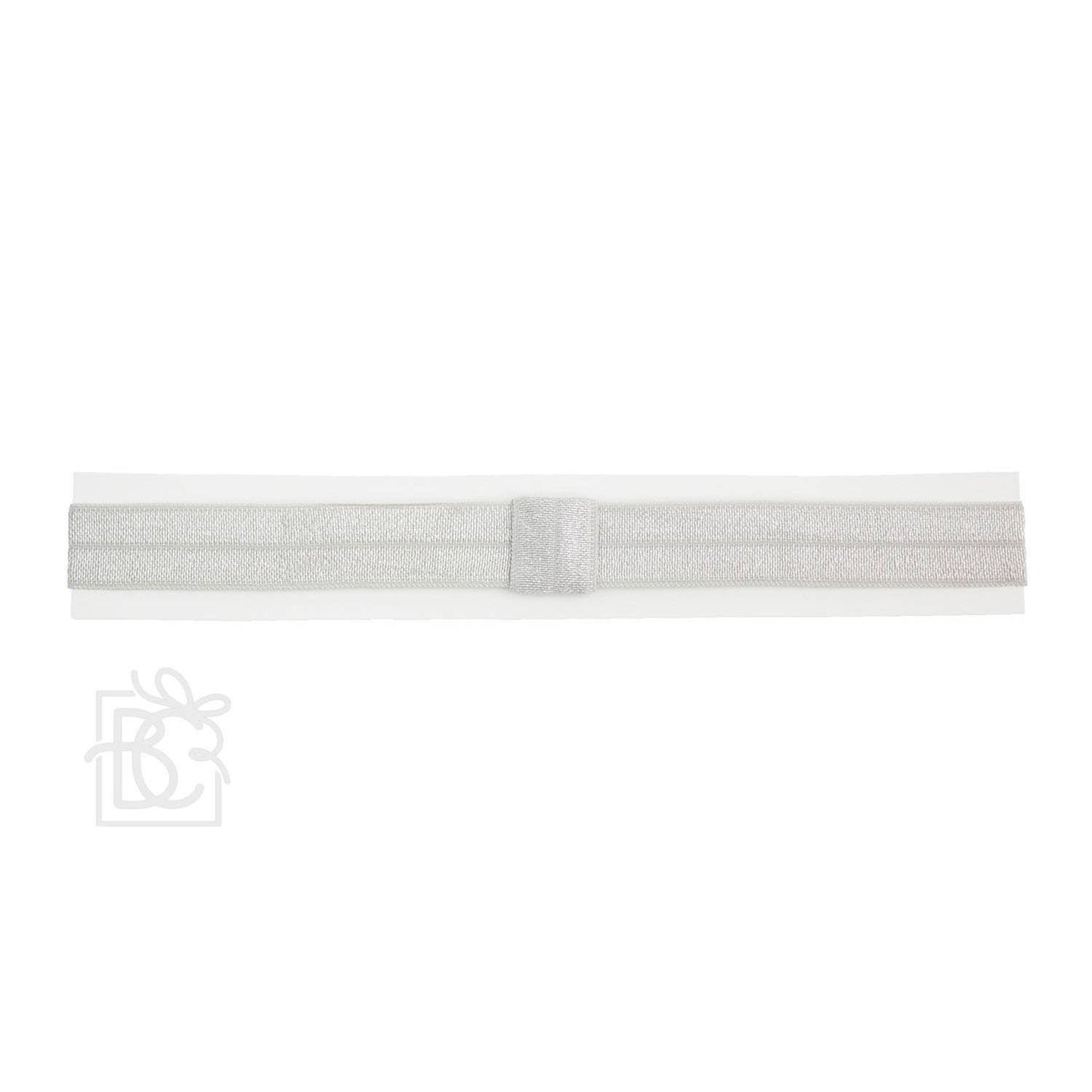 ELASTIC HEADBAND: WHITE / 3-18 Months