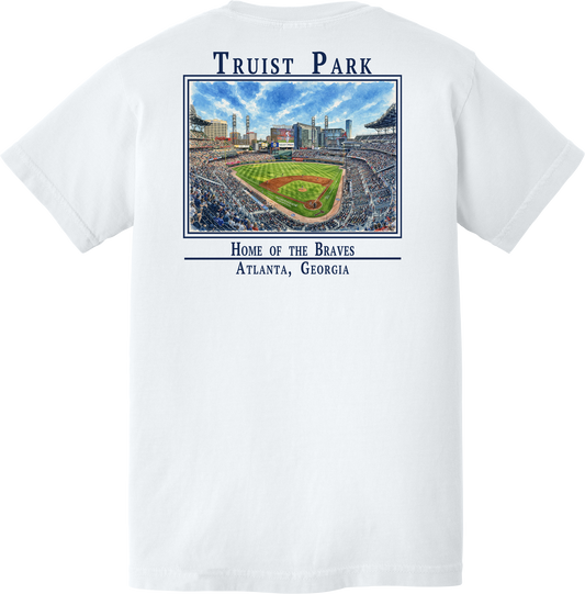 Truist Park - Home of the Braves (White)