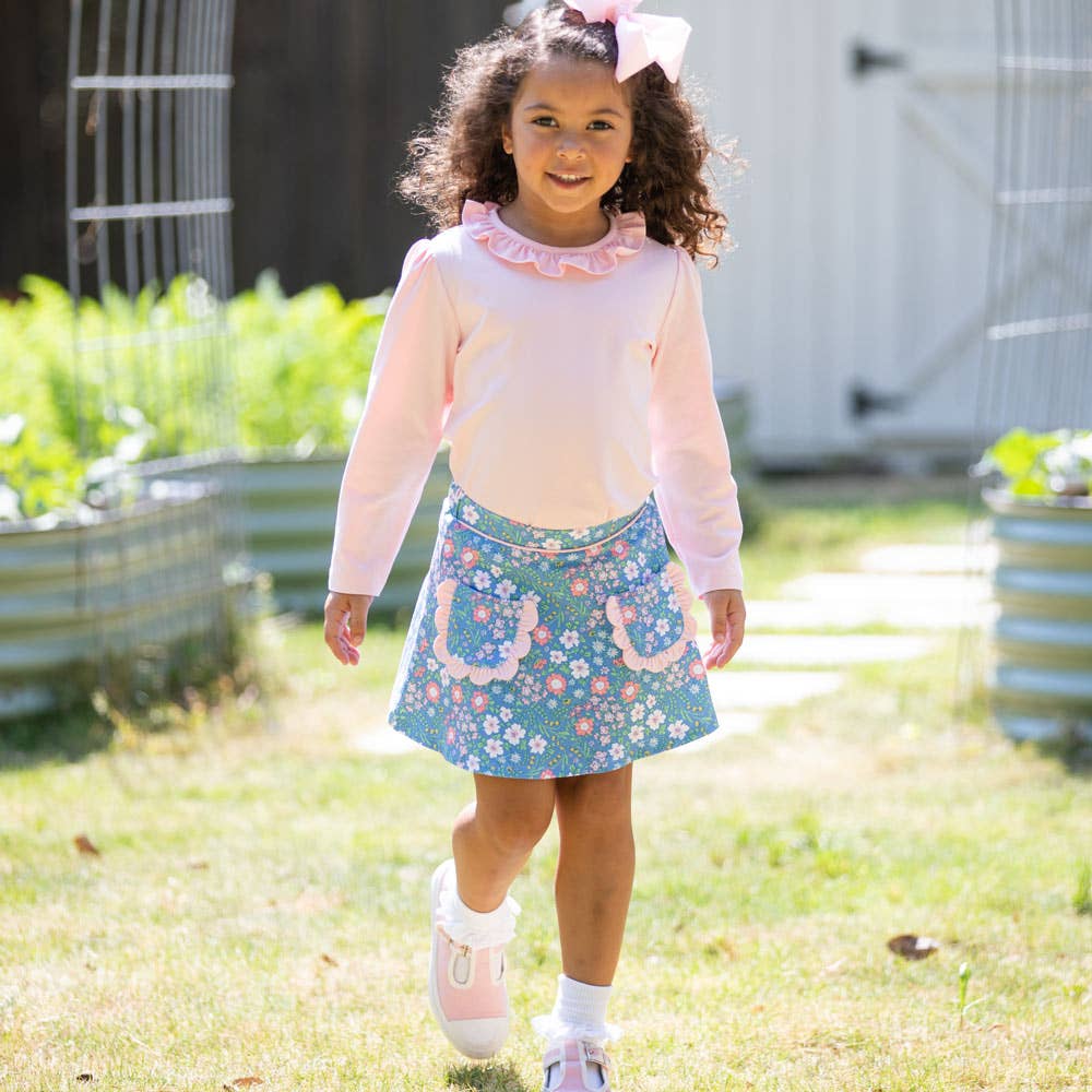 Cornflower Petal Skort