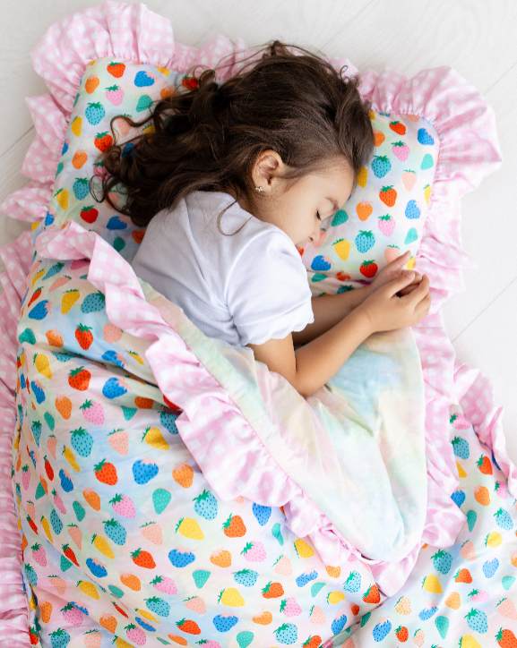 Girls Nap Mat - Strawberries