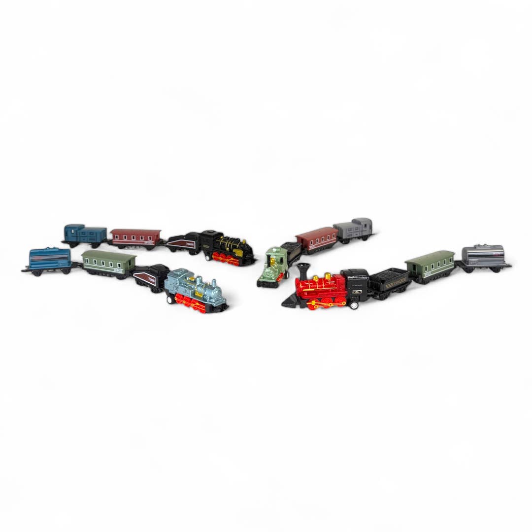 Retro Classic Pull Back Train Set