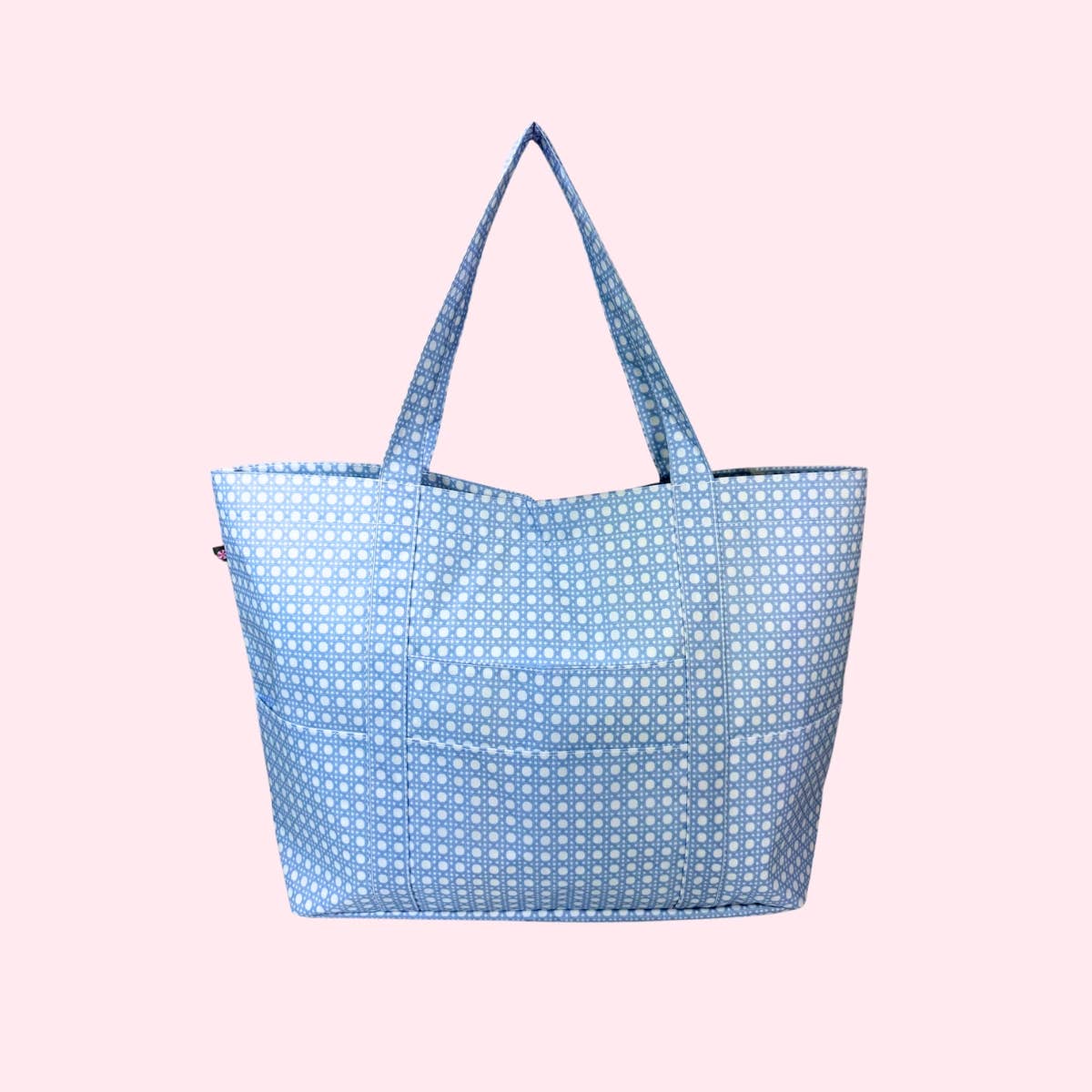 Baby Blue Bungalow ~GLOSSY~ Big Mama Tote | Mint