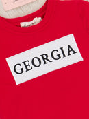 Georgia Smocked Gingham Outfit: L(4yrs)