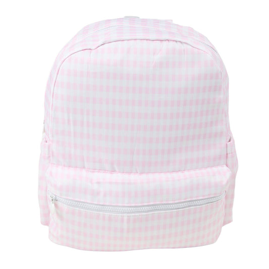 The Drew Pink Gingham Full Size Backpack