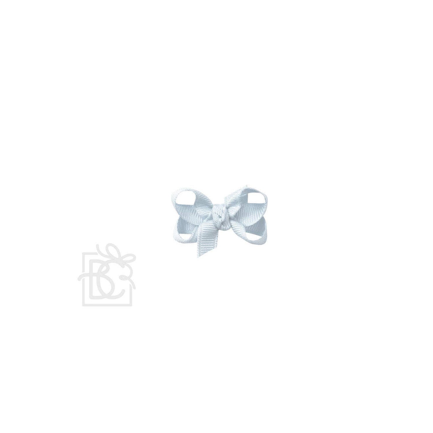 SIGNATURE GROSGRAIN BOW ON CLIP: 6.5" Jumbo - 2.25" Ribbon on Lg. Alligator Clip / EMERALD
