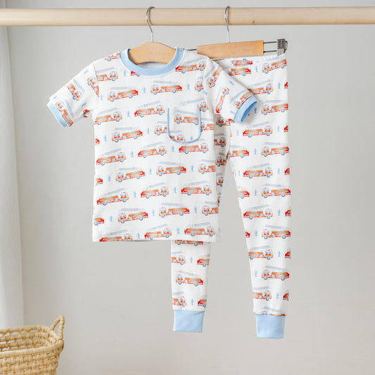 Heroes on Wheels Organic Cotton Pajama Set