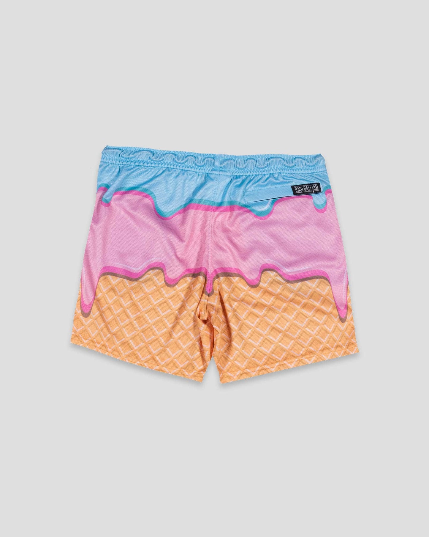 Flag Man Ice Cream Sundae Air Mesh Shorts