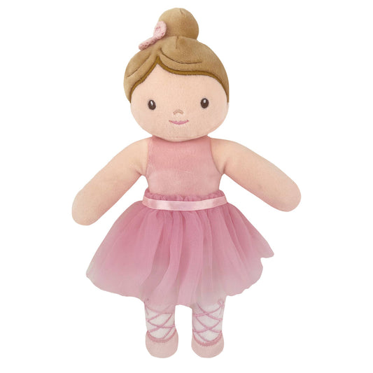 Anastasia the Pink Ballerina Plush Toy/blonde 9"
