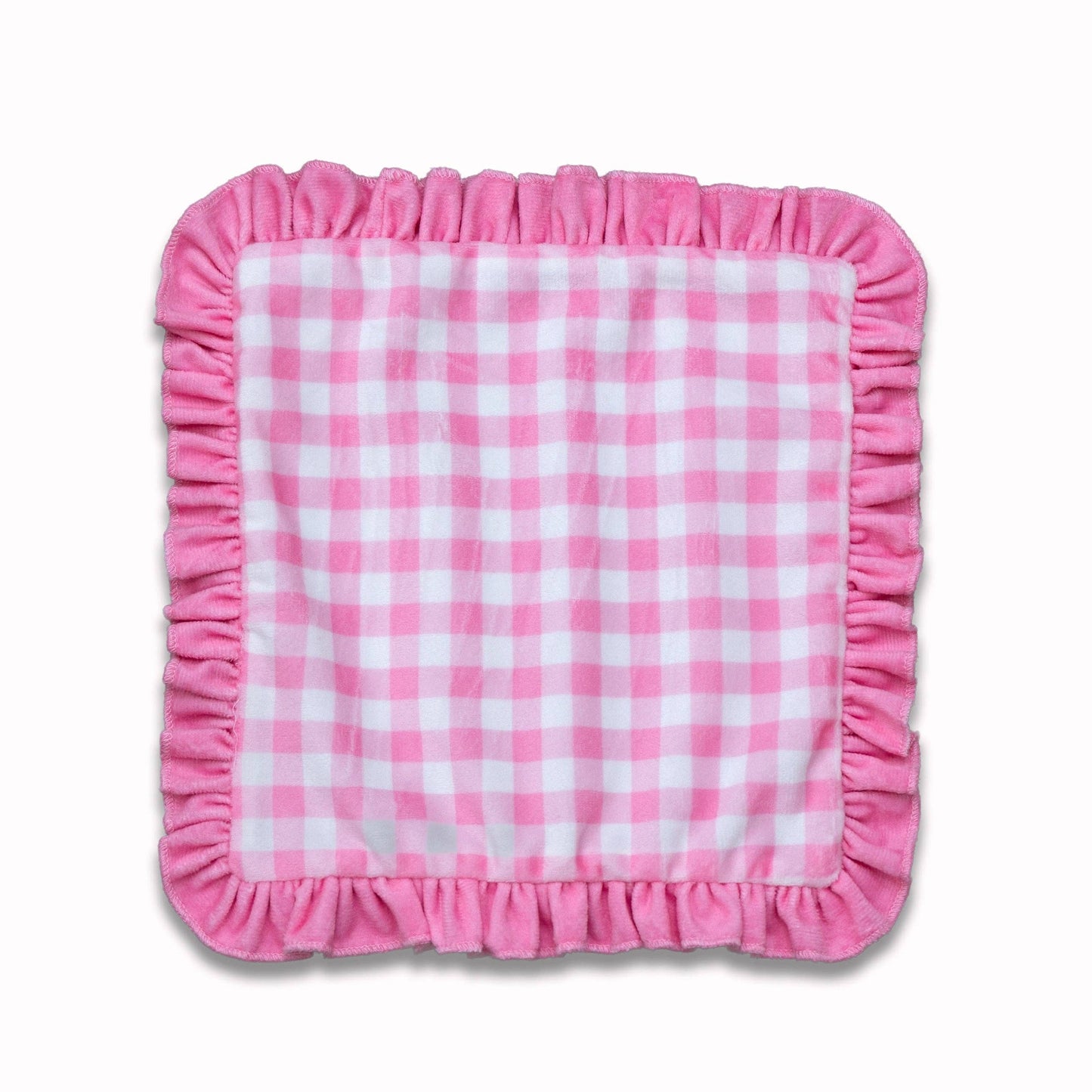Wash Cloth Girls - Pink Gingham