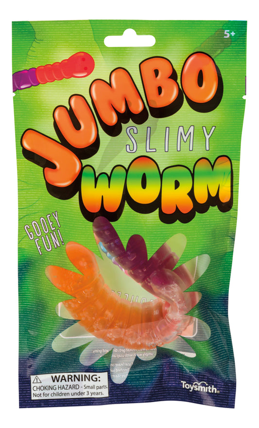 Jumbo Slimy Worm Stretchy Squishy Toy