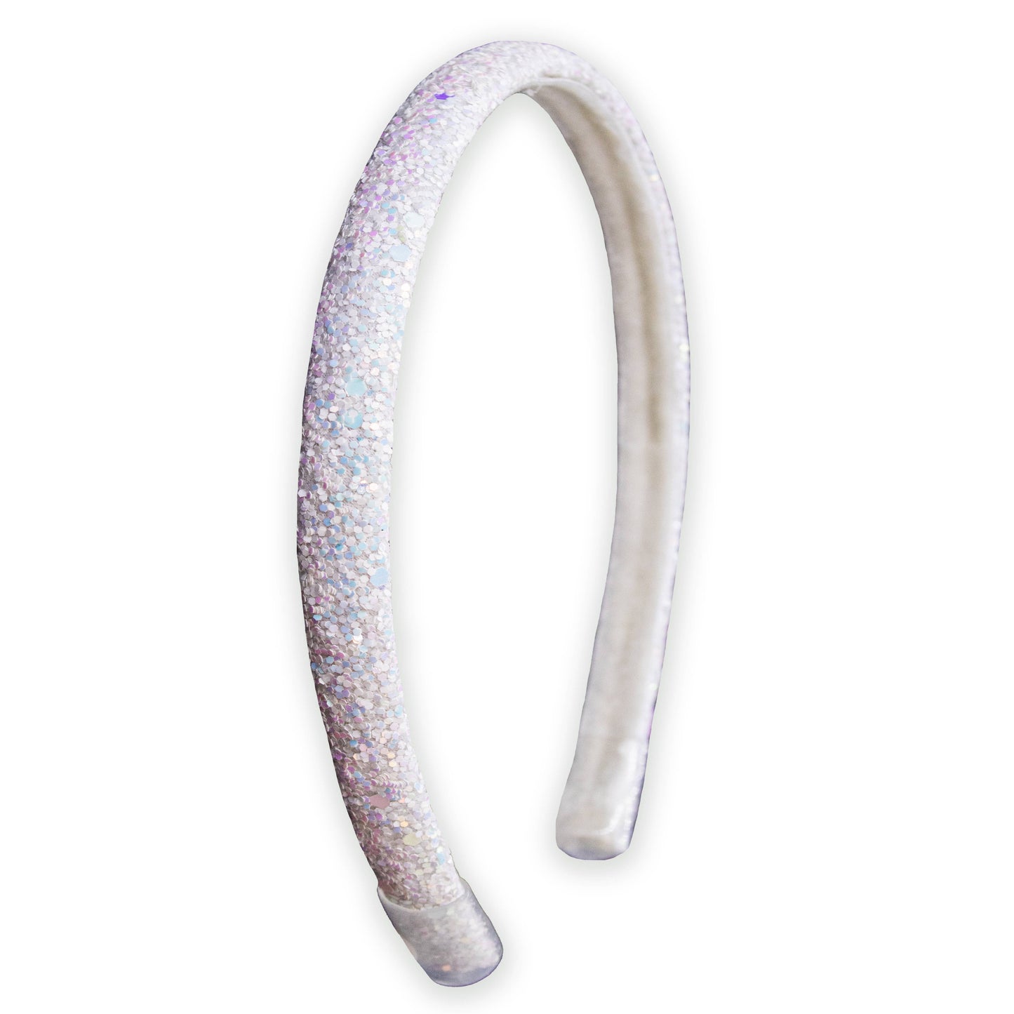 Glitter Headband - Thin Hairbands for Kids: Purple