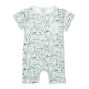 Golf Boys Shortie Romper: Golf - Putting Green / 12-18M