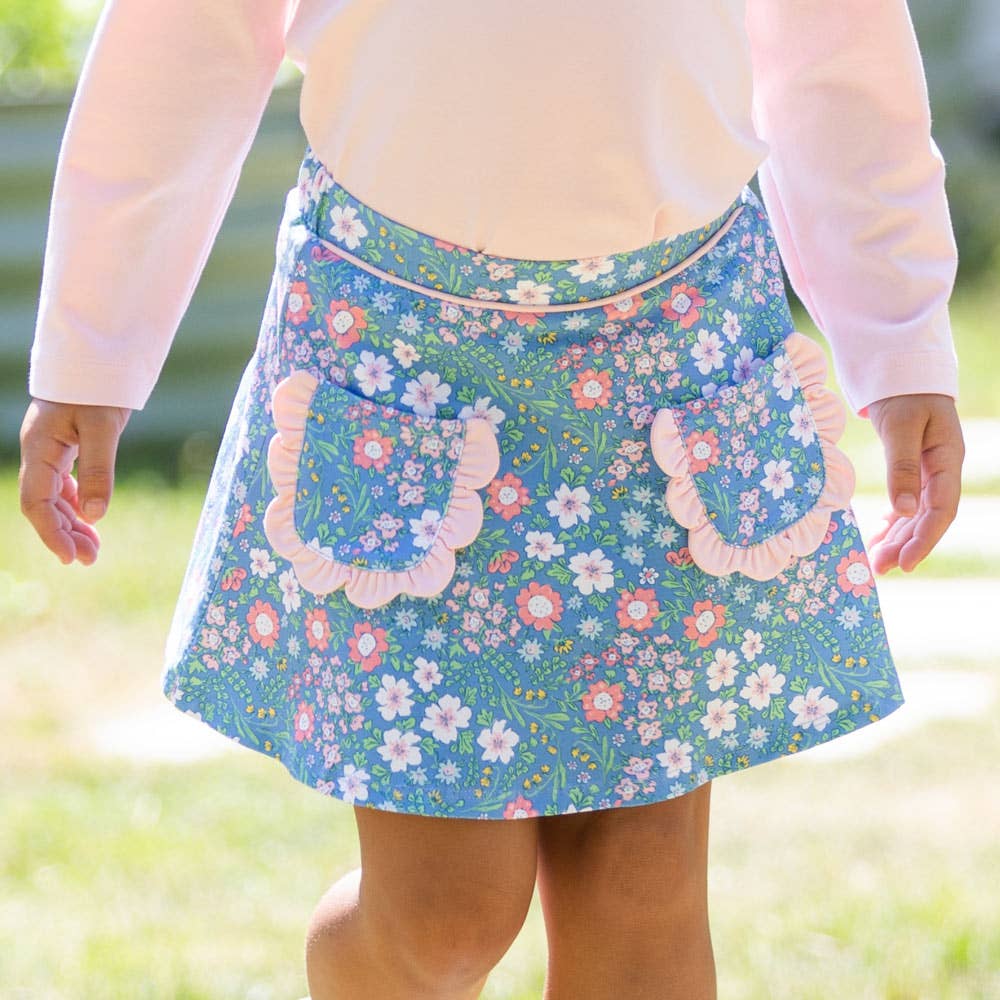 Cornflower Petal Skort