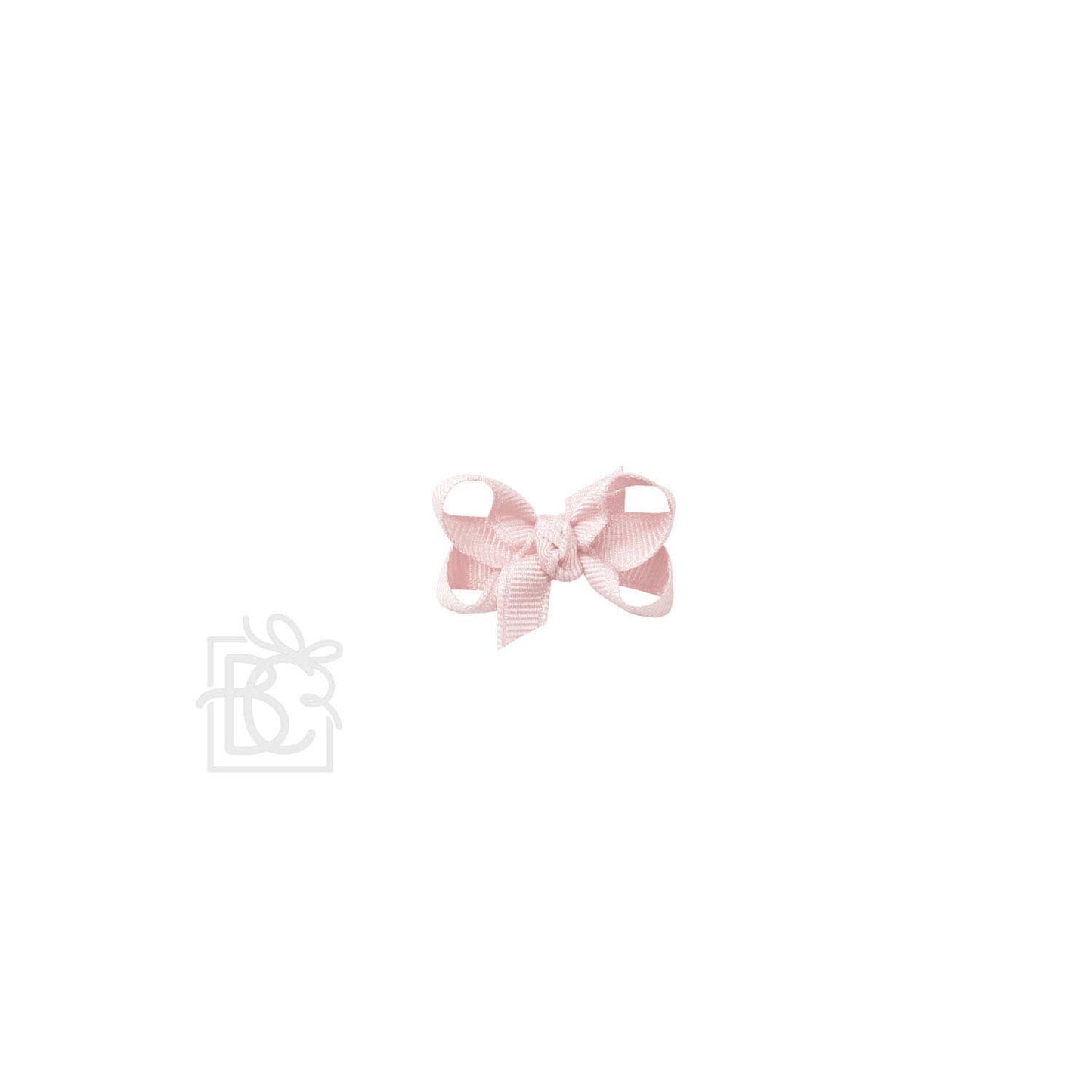 SIGNATURE GROSGRAIN BOW ON CLIP: 4.5" Large - 1.5" Ribbon on Alligator Clip / MANDARINE ORANGE
