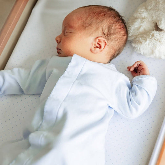 Blue Converter Gown – Baby Boy Layette