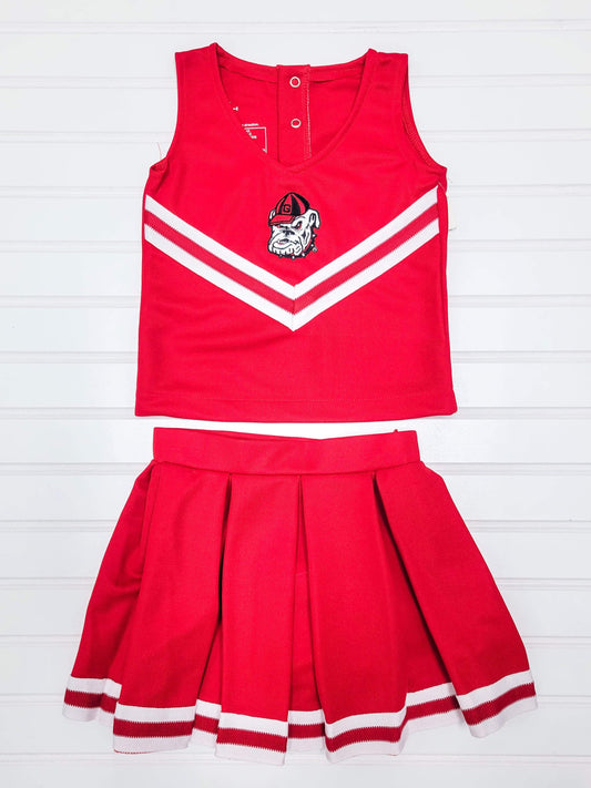 UGA Cheer Uniform - Red/Dawg