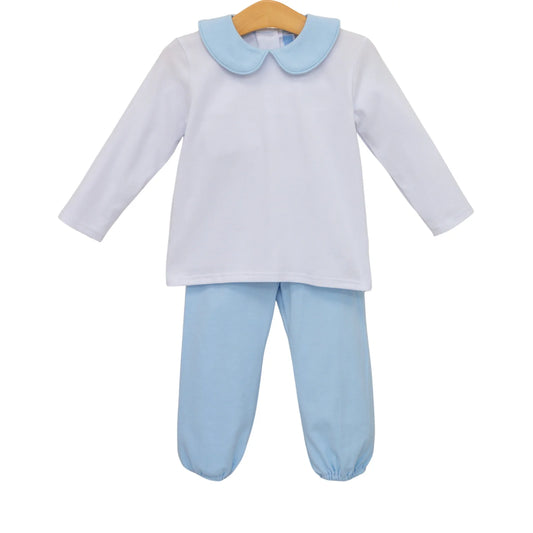 Archie Bloomer Pant Set - Light Blue