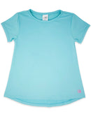 SET Bridget Basic Tee Turquoise 9/10Y